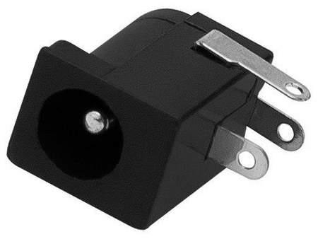 GNIAZDO ZASILANIA DC 2,1/5,5 MONTAŻOWE DO OBUDOWY