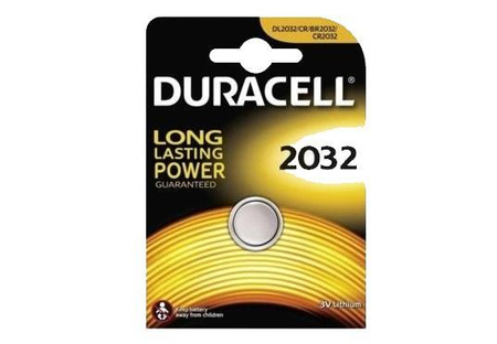 BATERIA LITOWA DURACELL 2032 CR2032 1 SZTUKA