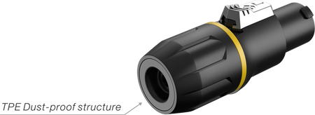 WTYK SPEAKON 4 PIN GŁOŚNIKOWY ROXTONE RS4FP-YL