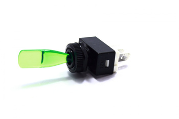 PRZEŁĄCZNIK DŹWIGNIA PODŚWIETLANY VS5605 ZIELONY