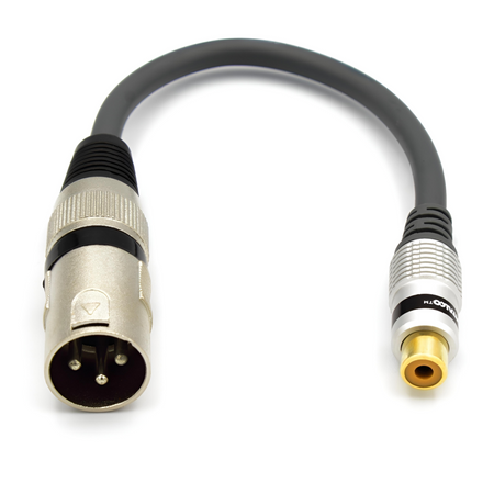 ADAPTER WTYK XLR GNIAZDO RCA MIKROFON VITALCO