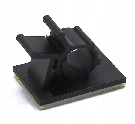 SAMOPRZYLEPNY ORGANIZER UCHWYT DO KABLI KLIPS 10X