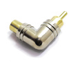 ADAPTER RCA KĄTOWY WTYK RCA / GNIAZDO RCA VITALCO