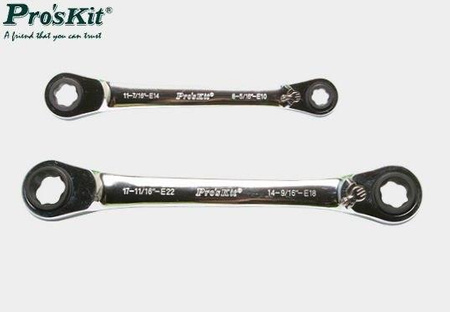 Zestaw kluczy 2 szt. HW-5912E Proskit