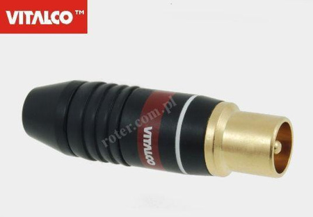 Wtyk antenowy prosty Vitalco