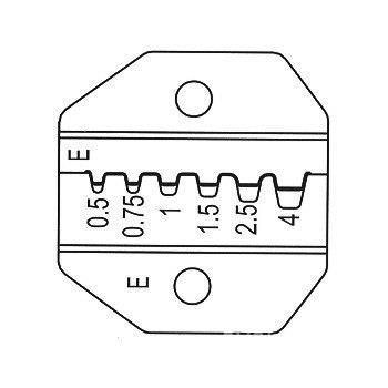 ZACISKARKA TULEJEK ZAKOŃCZEŃ PRZEWODÓW HT-236E 0.5 - 4mm2