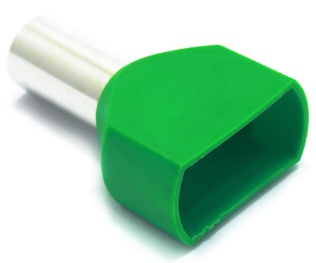 TULEJKA KABLOWA IZOLOWANA PODWÓJNA 2x16 mm TULEJKI IZOLOWANE 16mm 25szt