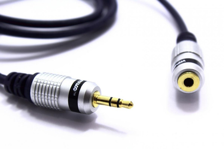 KABEL PRZEDŁUŻACZ MINI JACK 3,5MM AUX 2,5M VITALCO JKD40
