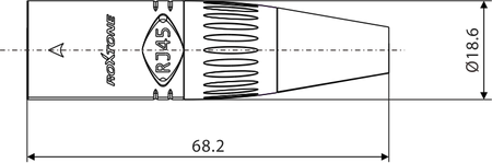 OBUDOWA WTYKU RJ45 ROXTONE RE8MH