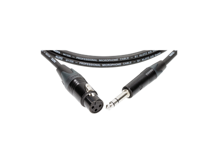 KABEL JACK 6.3 STEREO TRS - XLR 3 PIN ŻEŃSKI 5m KLOTZ NEUTRIK MIKROFONOWY