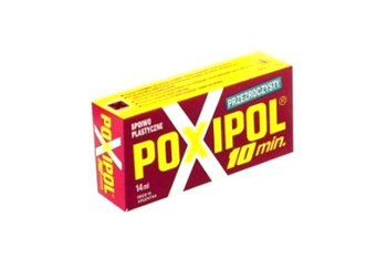 Klej POXIPOL przeźroczysty (czerwony)