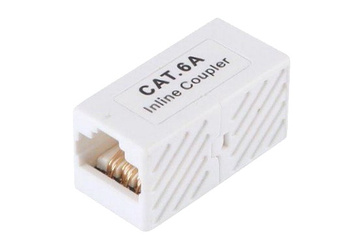 ADAPTER RJ45 2X GNIAZDO KAT. 6A UTP