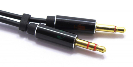 ADAPTER AUX 3,5 SŁUCHAWKI MIKROFON JACK 4 POLOWY SLIM