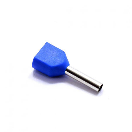 TULEJKA KABLOWA IZOLOWANA PODWÓJNA 2x0,75mm TULEJKI PODWÓJNE 0,75mm 100szt