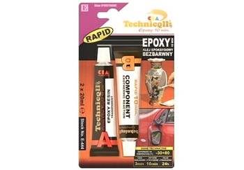 Technicqll Klej epoksydowy 10min. bezbarwny 2x20ml