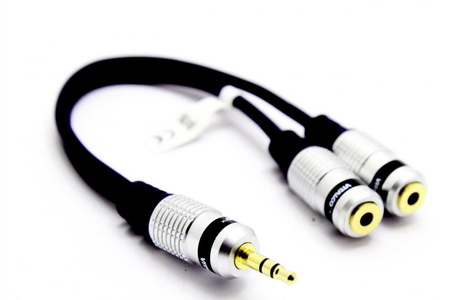 ADAPTER TRÓJNIK AUX JACK 3,5 WTYK 2X GNIAZDO 3.5 VITALCO