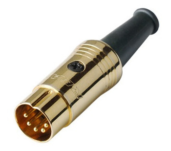 WTYK DIN 5 PIN NA KABEL NYS322AG REAN NEUTRIK