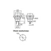 PRZEŁĄCZNIK PRZYCISKOWY OKRĄGŁY 2A 250V OFF-(ON)