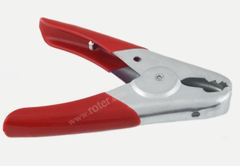 ZŁĄCZE AKUMULATORA KROKODYL 500A CZERWONY