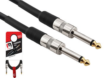 KABEL GŁOŚNIKOWY 2X1,5MM2 DUŻY JACK 6.3MM TS  MONO SP11100 10M DO KOLUMN