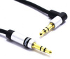 KABEL AUX JACK 3,5 STEREO KĄTOWY JKJ53 2.5m VITALCO