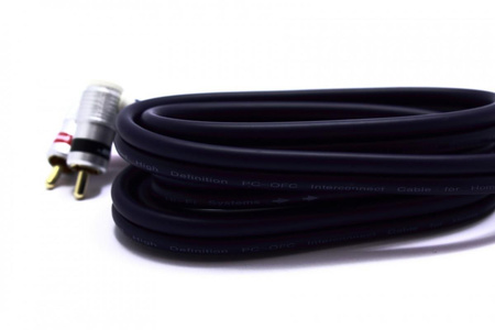 KABEL RCA KĄTOWY 2X RCA CHINCH VITALCO 7,5M RKD240