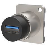 GNIAZDO USB 3.0 MONTAŻOWE ROXTONE RAU3D