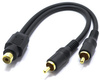 ADAPTER GNIAZDO RCA CINCH NA 2X WTYK RCA KABEL VITALCO
