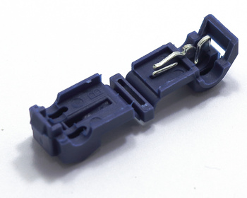 Szybkozłącze samochodowe typ t szybkozłącza niebieskie 0,75-1,5mm