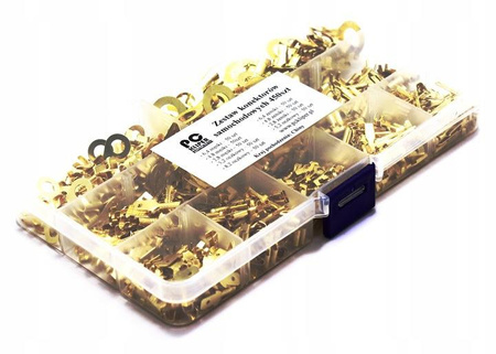 ZESTAW KONEKTORÓW SAMOCHODOWYCH KABLOWYCH 450 SZT