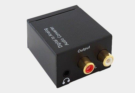 Konwerter SPDIF 2xRCA+JACK USB
