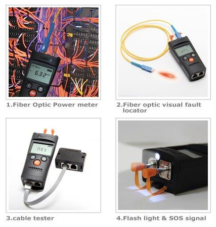 ŚWIATŁOWODOWY MIERNIK MOCY OPTYCZNEJ MT-7602
