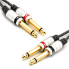 Kabel 2x Jack - 2x Jack 6,3 mono 5m Vitalco MK48