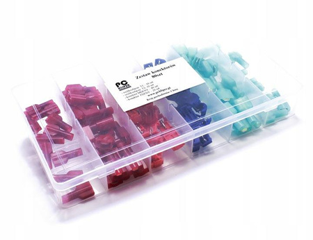 SZYBKOZŁĄCZA SAMOCHODOWE KONEKTORY ZESTAW 80