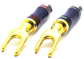 WTYK POD GNIAZDO BANAN WIDEŁKI LA940 VITALCO NA KABEL 6MM