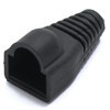 Osłona wtyku RJ45 8p8c czarny 100 sztuk