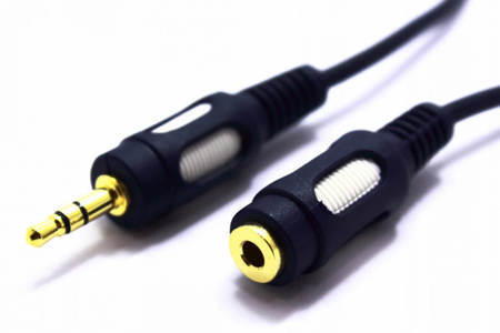 KABEL PRZEDŁUŻACZ AUX JACK 3,5 STEREO 7,5M VITALCO JKP25