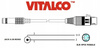 ADAPTER XLR ŻEŃSKI GNIAZDO JACK 6,3 MONO VITALCO PRZEJŚCIÓWKA XLR JACK 6.3