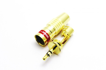 WTYK JACK 3.5 STEREO ZŁOTY 8MM JW410 VITALCO