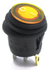 PRZEŁĄCZNIK HERMETYCZNY OKRĄGŁY ŻÓŁTY 12V 20A