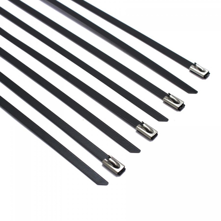 NIERDZEWNE OPASKI STALOWE POWLEKANE EPOXY 400X4.6