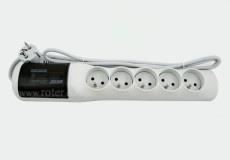 Listwa zasilająca ACAR XProtector 1,5m szara