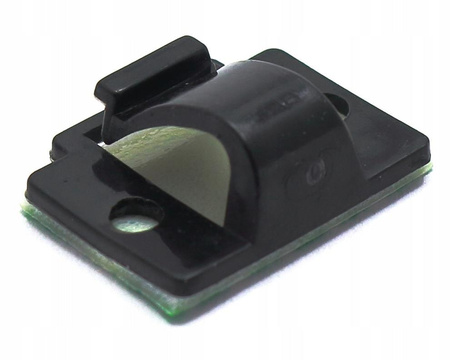 SAMOPRZYLEPNY ORGANIZER UCHWYT DO KABLI KLIPS 10X  