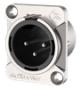 GNIAZDO XLR 3 PIN MĘSKIE ROXTONE RX3MD-NT MONTAŻ