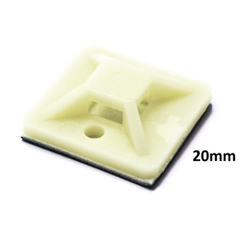 MOCOWANIE UCHWYT OPASKI ZACISKOWEJ TRYTKI 20MM 100SZTUK