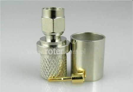 Wtyk RSMA na kabel H1000 zaciskany Vitalco