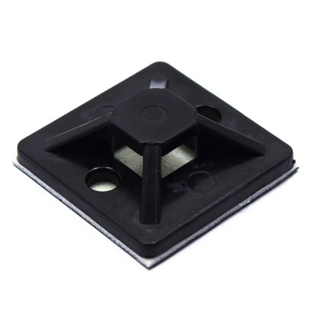 MOCOWANIE UCHWYT OPASKI ZACISKOWEJ CZARNE 30MM 100 SZTUK