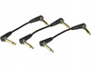KABEL DO EFEKTÓW KĄTOWY JACK 6.3MM 3X15CM KLOTZ