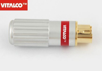 Wtyk SVHS digital złoty Vitalco