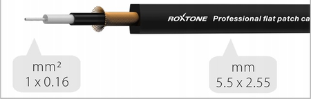 KABEL DO ŁĄCZENIA EFEKTÓW 10CM ROXTONE